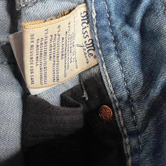 Miss Me Signature Bootcut Jeans Women’s (28x32) Medium Wash Flap Pockets y2k 00s - Picture 11 of 15